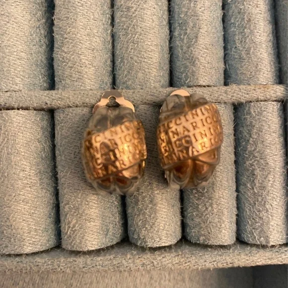 Nina Ricci silver earrings - Picture 2 of 7